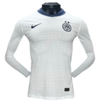 24-25 Inter Milan Away Long Sleeve Kit Player Version Shirt Soccer Jersey