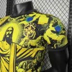 2024 Brazil Christ the Redeemer Special Kit Player Version Shirt Football - 图片 6