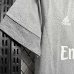2015-16 Real Madrid Away Retro Jersey Grey - 图片 5