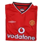 2000/02 Manchester United FORLAN #21 Retro Jersey Home - 图片 4