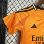 24-25 Real Madrid Third Away Kids Kit Soccer Jersey+Shorts - 图片 3