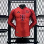 24-25 Bayern Munich Home Player Version Long Sleeve - 图片 3