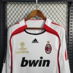 06-07 AC Milan UCL Final Retro Jersey Away Long Sleeve - 图片 3