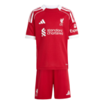 2025-26 Liverpool home Kids football jersey Kits - 图片 2