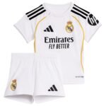 Real Madrid Kids home football jersey+shorts 25-26 kit